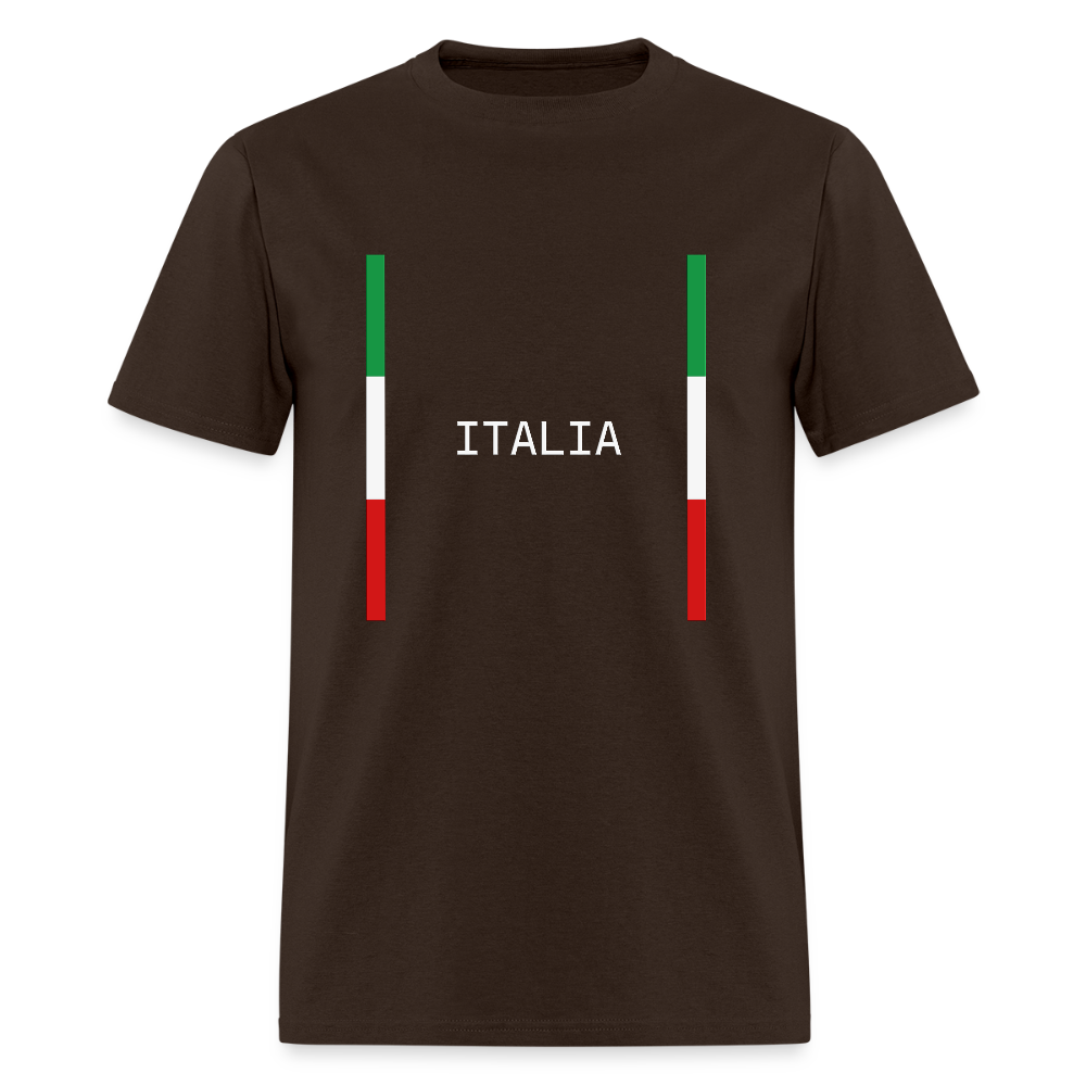 Italy Gift Idea, Italy Flag Shirt, Italia T-Shirt, Italian Flag shirt, Italy T-shirt, Great Gift for Dad, Birthday Gift idea, Father Day Gift, Mothers Day Gift, Gift For Him, Gift For Her, Italia Shirt, Cool Italy Tshirt, Pizza Country Italiano Flag - brown
