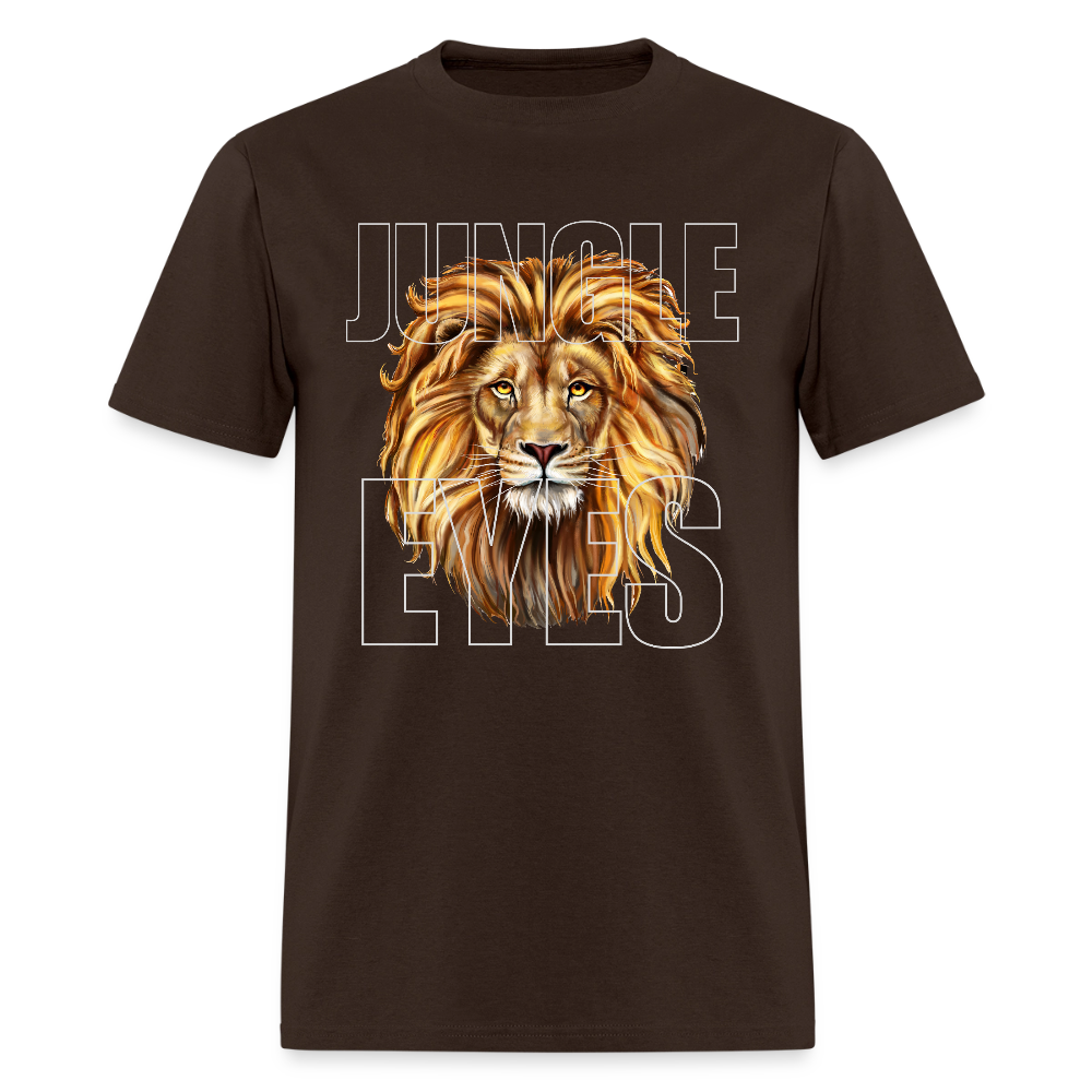 Jungle Eyes Shirt, Lion Shirt, King Of The Jungle, Animal Lover Shirt, Hungry Eyes Shirt, Animal Shirt, Animal Tee, Lion Tshirt, Jungle Shirt - brown