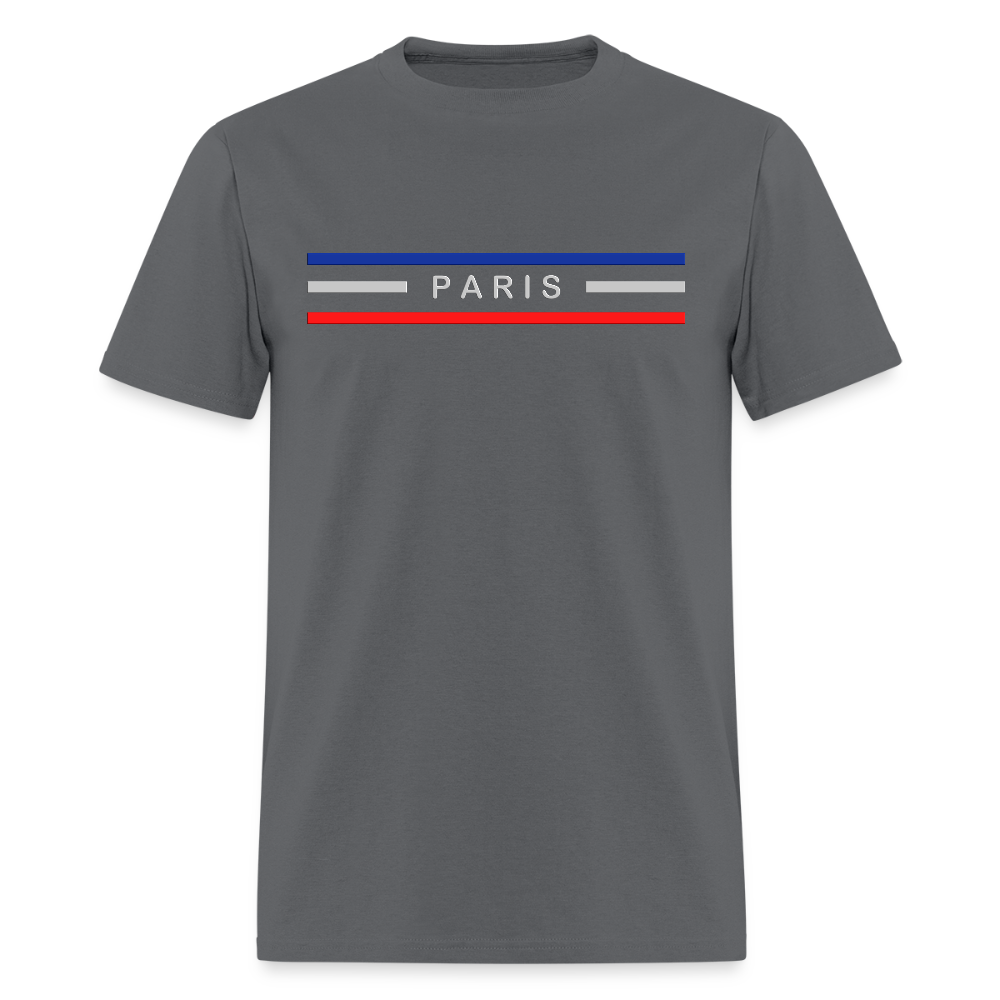 Paris Gift, Paris T-shirt, Paris Flag Shirt, Paris Flag T-Shirt, France Flag, Paris souvenir, Paris gift, Paris Unisex t-shirt, Paris Style Shirt, France Shirt, France t-shirt, Eiffel Tower shirt - charcoal