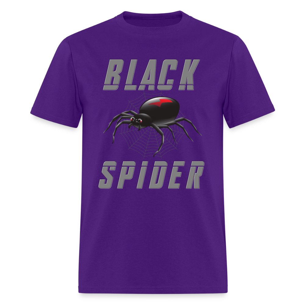 Black Spider Shirt, Black Widow Shirt, Black Widow, Movie Shirt, Birthday Gift Idea, Black Spider, Halloween Gift Idea, Halloween Lover Men's Premium T-Shirt - purple