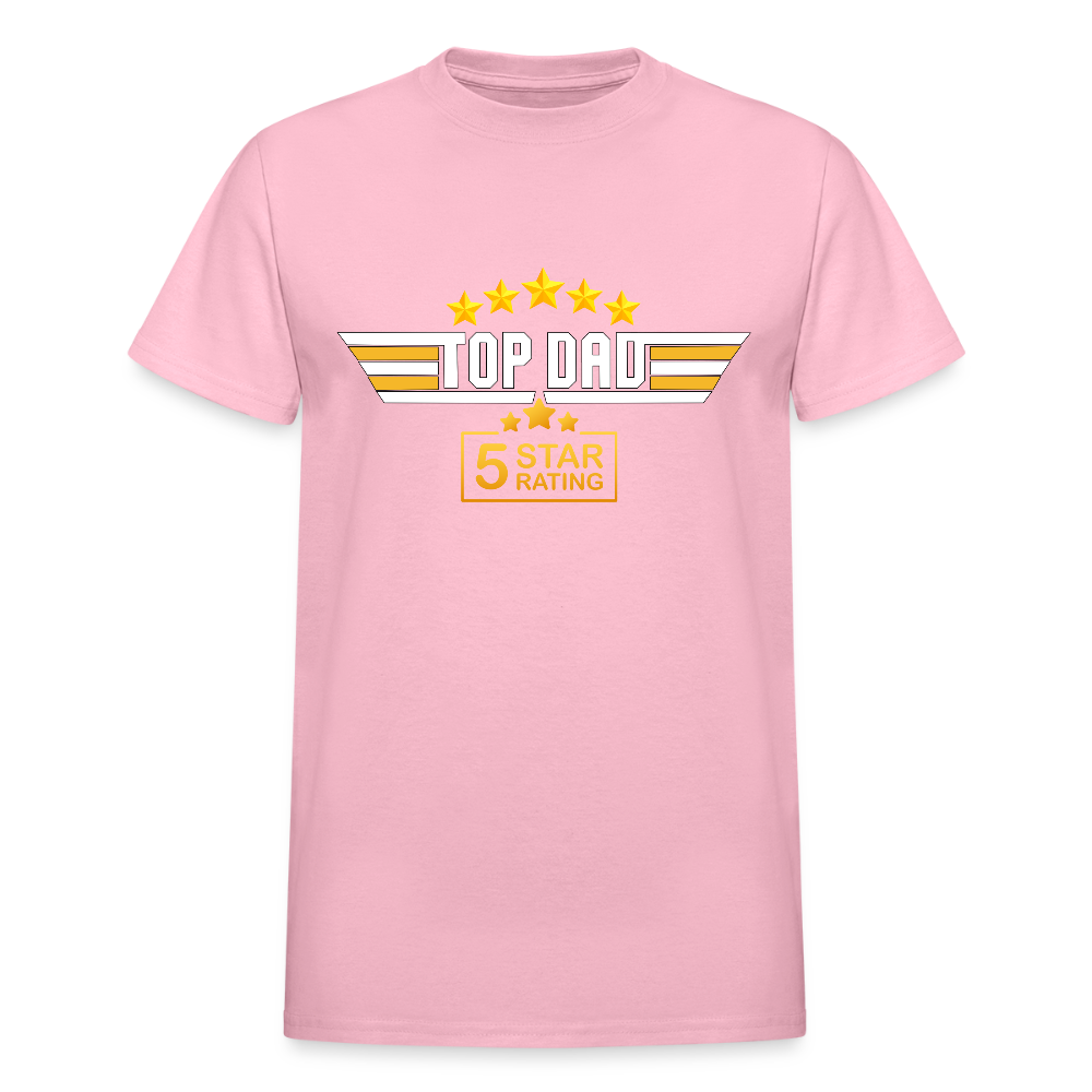 Gift For Husband, Gift For Dad, Fathers Day Gift, Top Dad Shirt, Top Dad T-Shirt, Funny Dad Shirt, Best Dad Shirt, Fathers Day Gift Idea - light pink