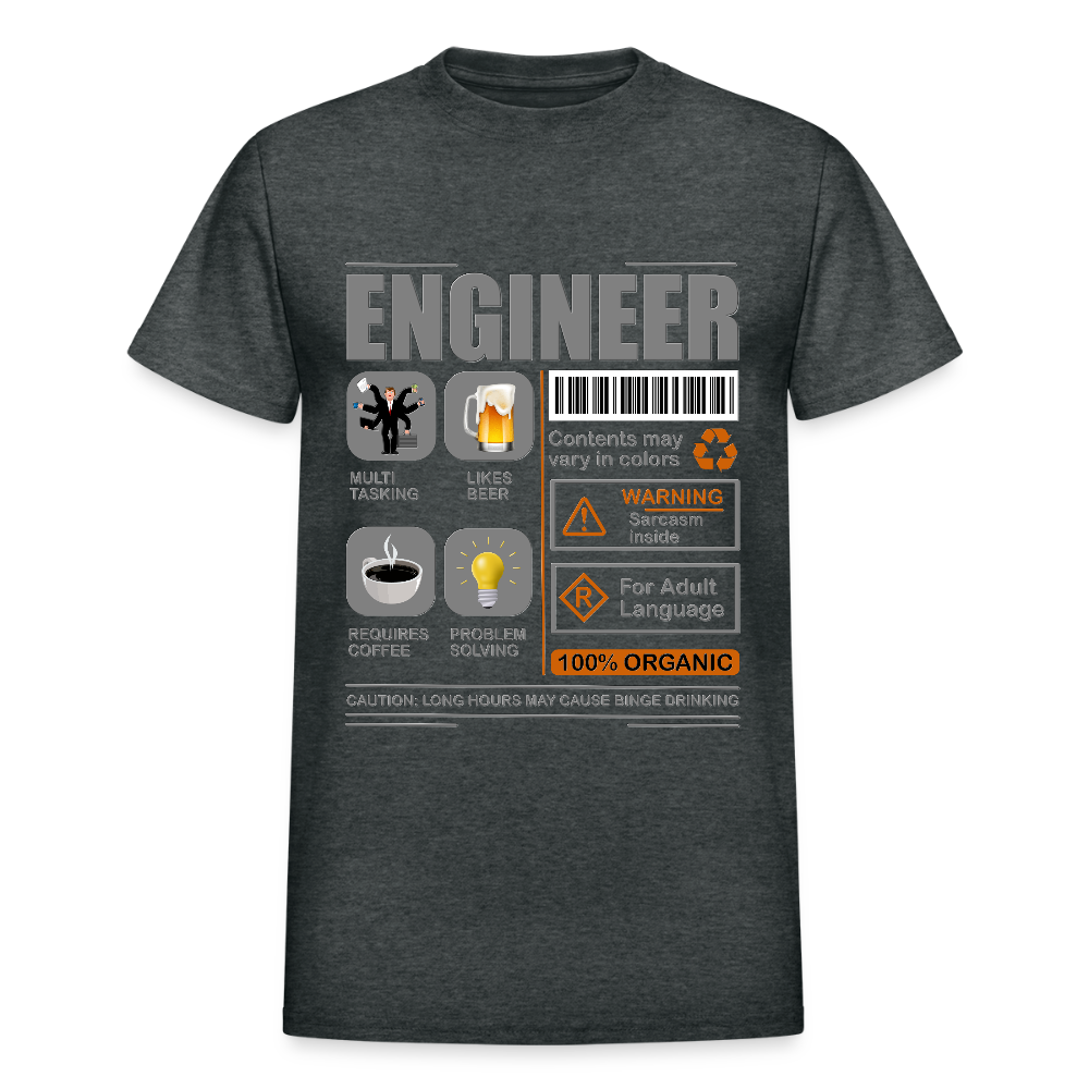 Engineering Shirt, Engineering Gift, Funny Cool Shirt, Student Engineering Shirt, Engineer Lover Shirt, Mechanic Gift Idea T-Shirt - deep heather
