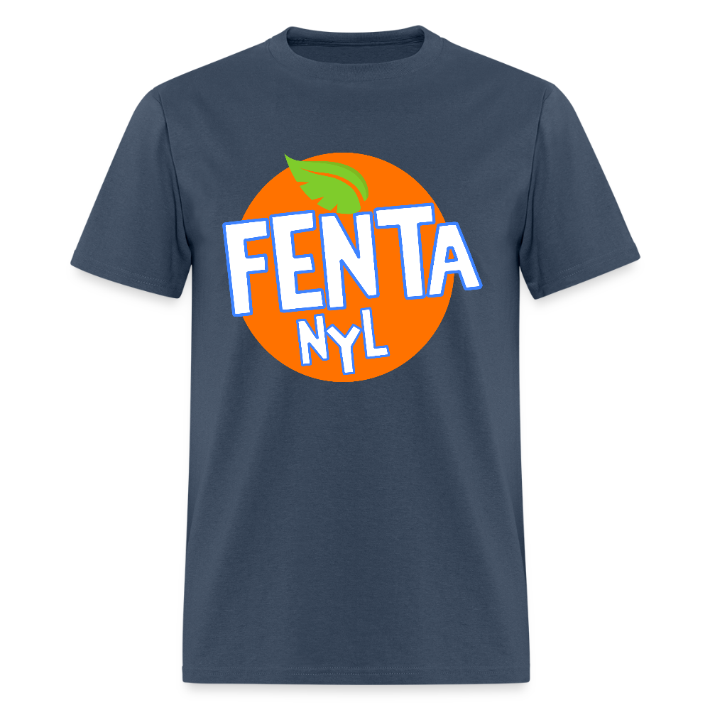 Fentanyl Shirt, Funny Fentanyl Shirt, Funny Fanta Shirt, Fanta, Adult Humor, Funny Saying, Funny Slogan, Funny Shirt, Adult Slogan, Funny Adult Saying -  blue dusk