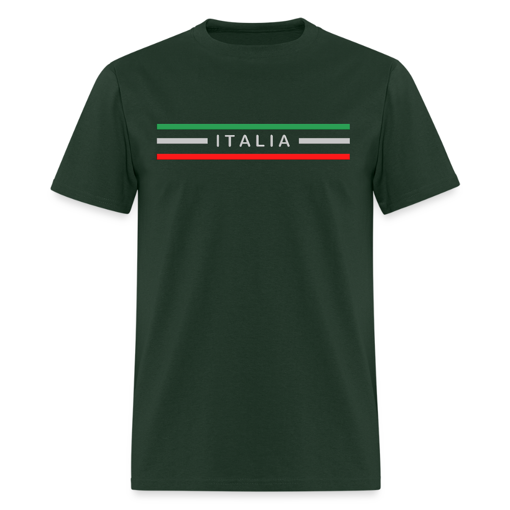 Italian Gift Idea, Italy Gift T-Shirt, Italia T-Shirt, Italian Flag shirt, Italian Gift Idea, Italy T-shirt, Great Gift for Dad, Birthday Gift idea, Father Day Gift, Mothers Day Gift, Gift For Him, Gift For Her, Italy Gift Idea - forest green