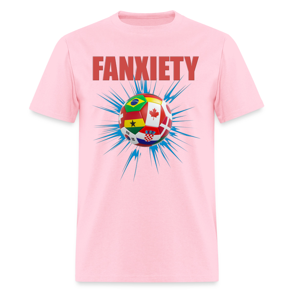 Fanxiety Shirt, Faniety, Soccer Fan Shirt, North American World Cup, World Cup 2026, Soccer Shirt, World Cup, Football Shirt, 2026 World Cup Shirt, Game Day Shirt, World Cup Trophy - pink