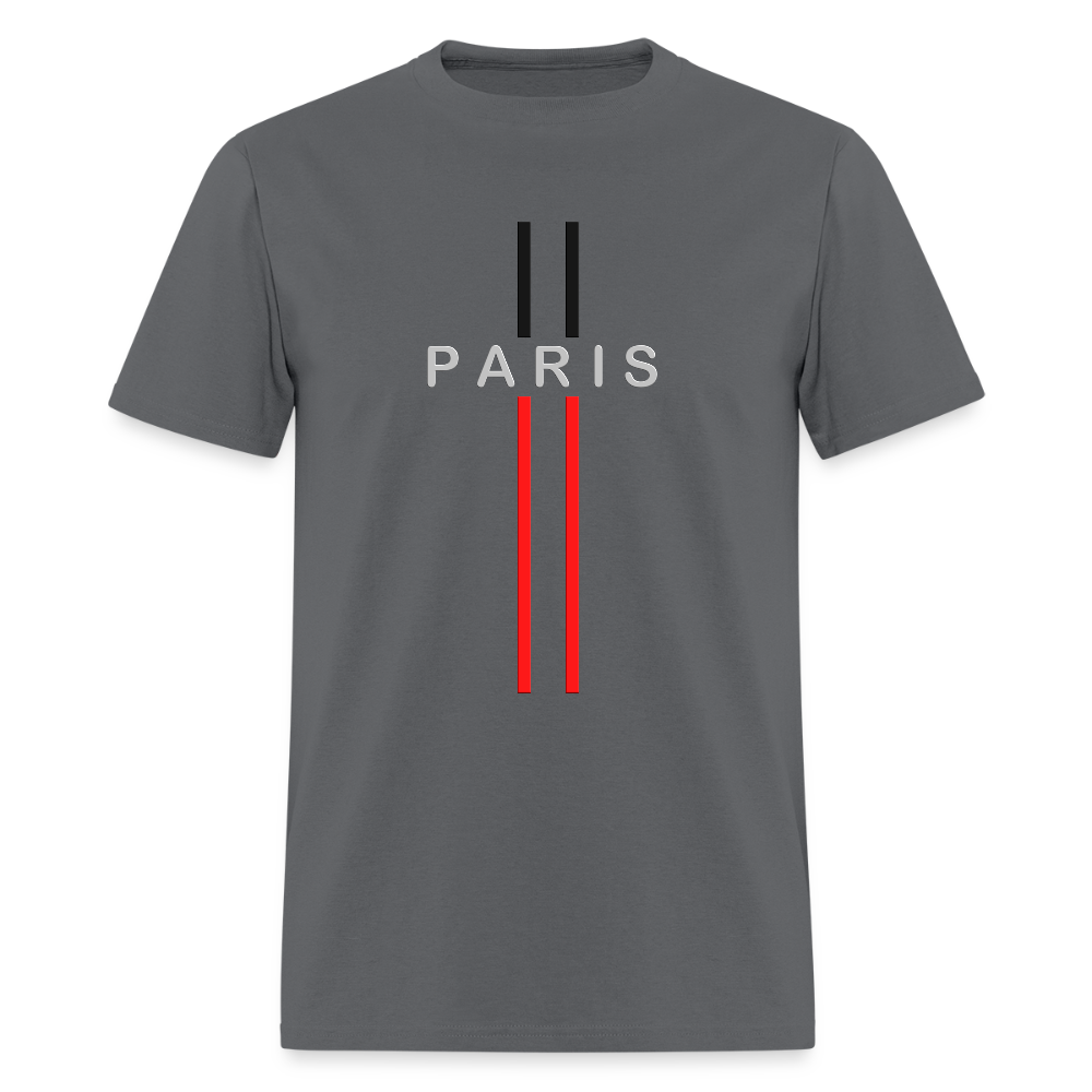 Paris T-shirt, Paris Flag Shirt, Paris Flag T-Shirt, France Flag, Paris souvenir, Paris gift, Paris Unisex t-shirt, Paris Style Shirt, France Shirt, France t-shirt, Eiffel Tower shirt - charcoal