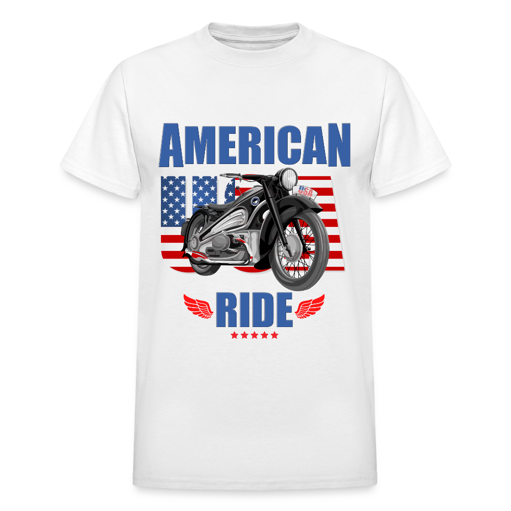 American Ride Shirt, Motorcycle Shirt, Biker Shirt, Motorcycle Gift, Motorcycle Tshirt, Motorcycle Shirts, Motorcycle T Shirt, Biker Shirts - white