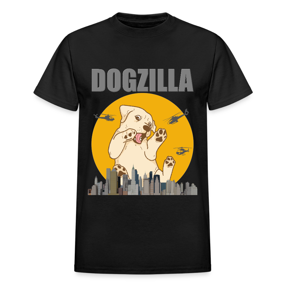 Dogzilla Shirt, Dog Lover Shirt, Funny Dog Lover Shirt, Dog Shirt, Helicopter, Big Apple City, Dog Dad Shirt, Dog Mom Shirt - black