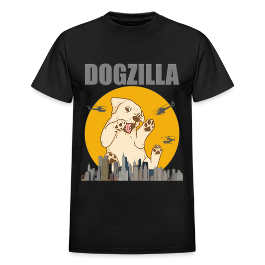 Dogzilla Shirt, Dog Lover Shirt, Funny Dog Lover Shirt, Dog Shirt, Helicopter, Big Apple City, Dog Dad Shirt, Dog Mom Shirt - black