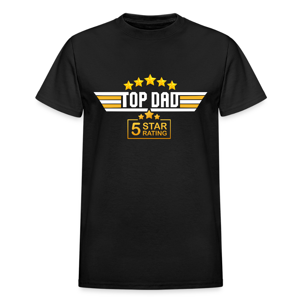 Gift For Husband, Gift For Dad, Fathers Day Gift, Top Dad Shirt, Top Dad T-Shirt, Funny Dad Shirt, Best Dad Shirt, Fathers Day Gift Idea - black