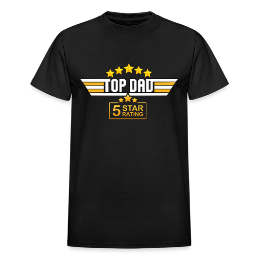 Gift For Husband, Gift For Dad, Fathers Day Gift, Top Dad Shirt, Top Dad T-Shirt, Funny Dad Shirt, Best Dad Shirt, Fathers Day Gift Idea - black
