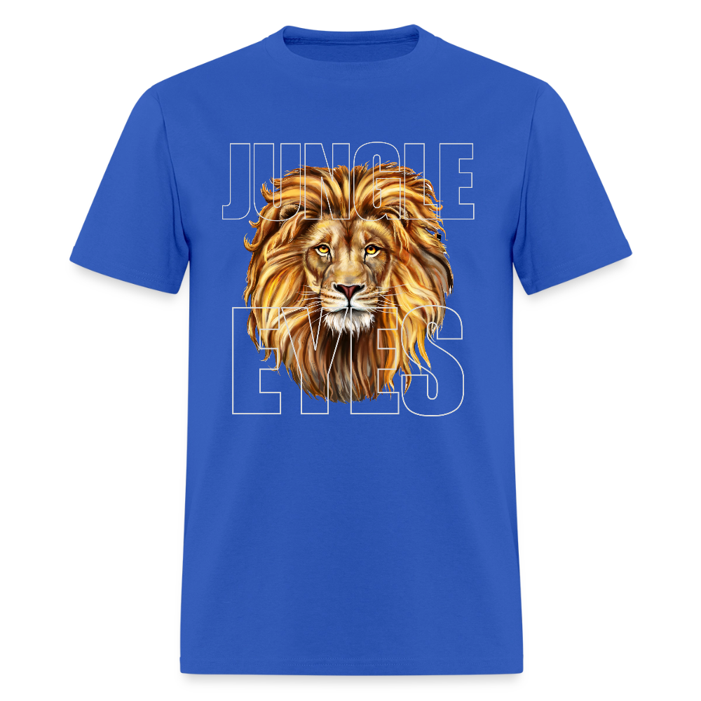 Jungle Eyes Shirt, Lion Shirt, King Of The Jungle, Animal Lover Shirt, Hungry Eyes Shirt, Animal Shirt, Animal Tee, Lion Tshirt, Jungle Shirt - royal blue