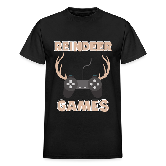 Reindeer Games Shirt, Christmas Gifts, Holiday Party, Funny Christmas Shirt, Family Christmas Shirts, Funny Holiday, Christmas Game Tee, This Guy Christmas Shirt - black