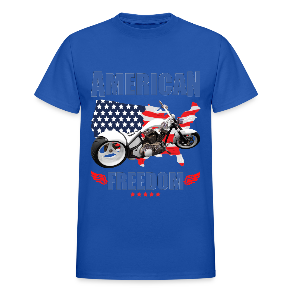 American Freedom Shirt, Motorcycle Shirt, Biker Shirt, Motorcycle Gift, Motorcycle Tshirt, Motorcycle Shirts, Motorcycle T Shirt, Biker Shirt - royal blue