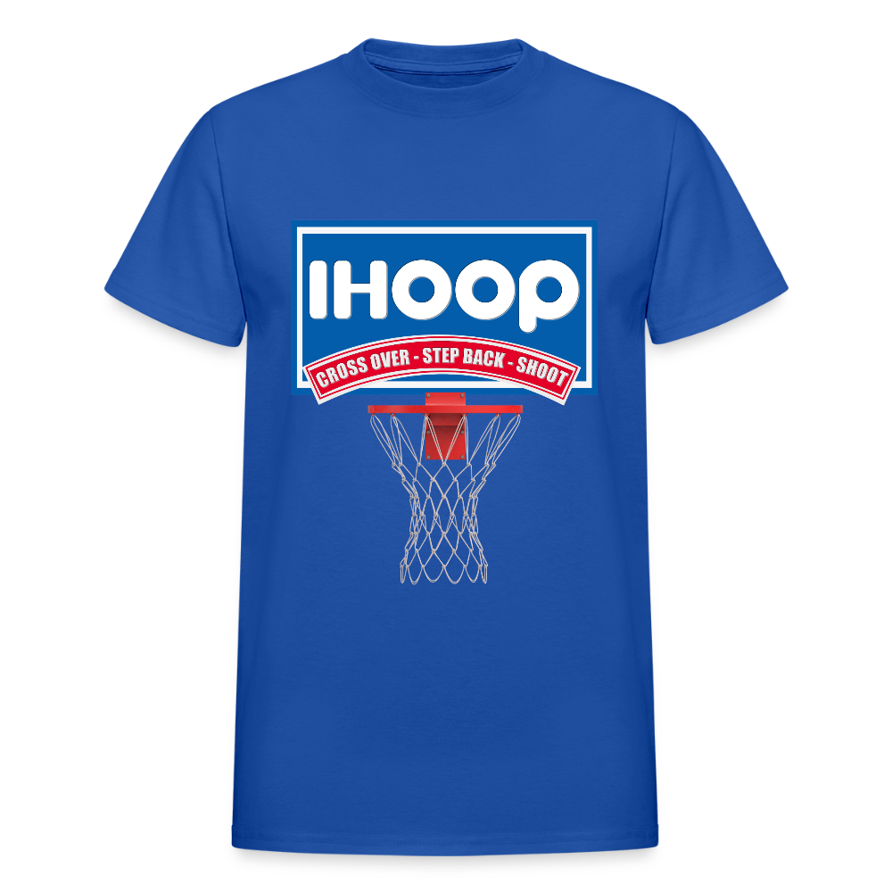 Basketball Shirt, Basketball Shirt SVG, IHOOP, Cross Over, Step Back, Shoot, Basketball Player, Basketball Mom, Basketball Dad, Basketball Clipart, Basketball PNG, IHO - royal blue