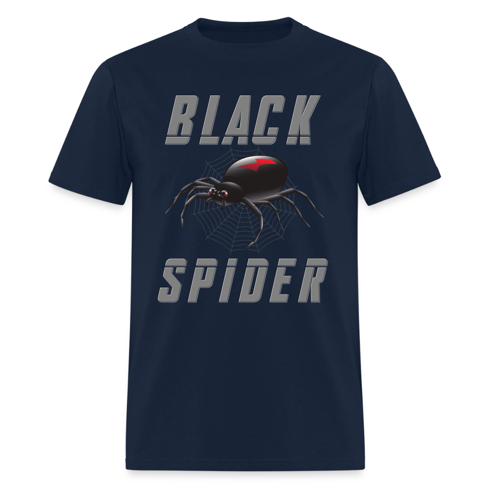 Black Spider Shirt, Black Widow Shirt, Black Widow, Movie Shirt, Birthday Gift Idea, Black Spider, Halloween Gift Idea, Halloween Lover Men's Premium T-Shirt - navy