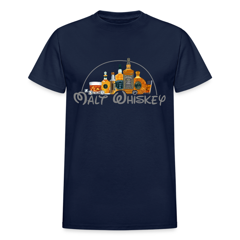 Funny Dad Shirt, Malt Whiskey Shirt, Whiskey Dad Shirt, Disney Alcohol Bar Shirt, Birthday Gift For Him Her, Fathers Day Gifts - navy