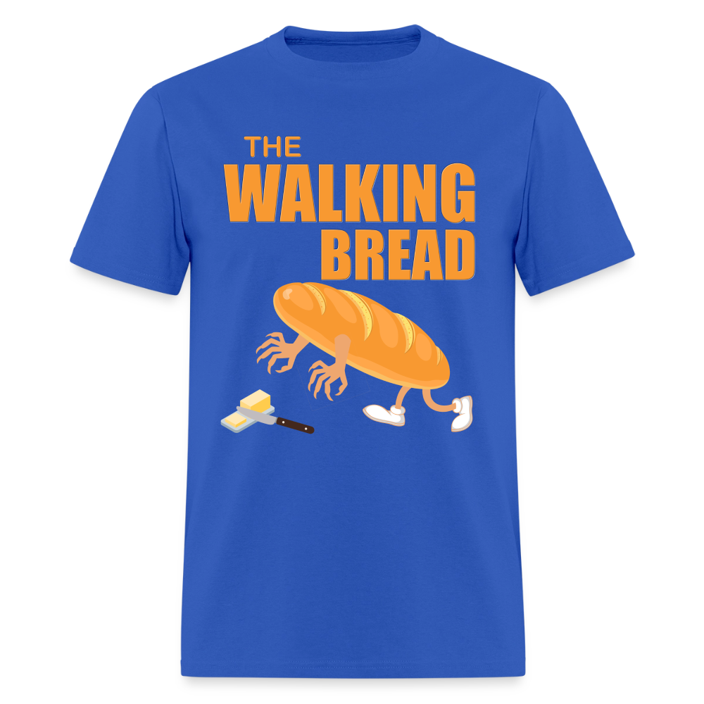 The Walking Bread, Foodie Shirt, Foodie Gifts, Funny Food Shirt, Food Shirt, Gift For Foodie, Fruit Shirt - royal blue