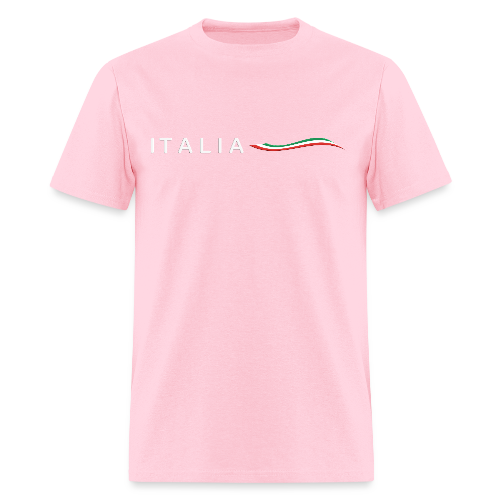 Italia Swirl Flag Shirt, Italia T-Shirt, Italian Flag shirt, Italian Gift Idea, Italy T-shirt, Great Gift for Dad, Birthday Gift idea, Father Day Gift, Mothers Day Gift, Gift For Him, Gift For Her, Italy Gift Idea - pink