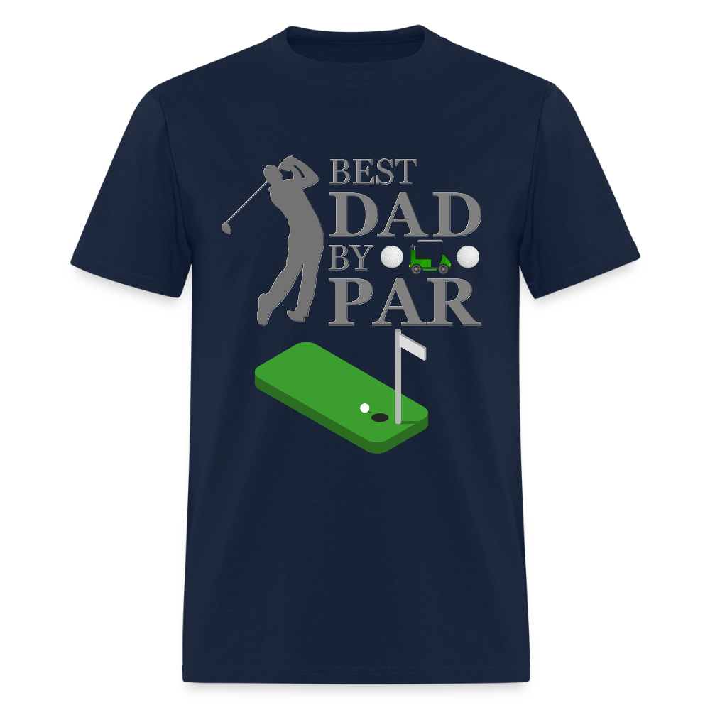 Best Dad By, Par Golfer Dad, Worlds Best Golf, Golfer, Golf, Golf Dad Birthday, Golf Dad Gifts, Golf Dad Shirt, Golf Dad Present, - navy