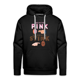 Adult Humor Shirt, The Shocker Symbol Hoodie, Inappropriate adult sexual humor, 2 in the pink, 1 in the stink, butt play anal joke, Two, One - black