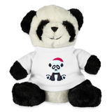 Christmas Panda Bear, Merry Christmas Panda, Happy New Year, Xmas Panda Bear, Xmas Panda, Nye Panda Bear, Christmas Gift, Xmas Gift Idea - white