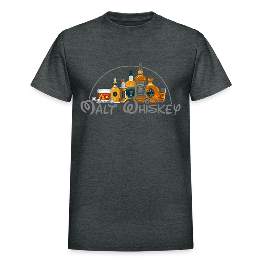 Funny Dad Shirt, Malt Whiskey Shirt, Whiskey Dad Shirt, Disney Alcohol Bar Shirt, Birthday Gift For Him Her, Fathers Day Gifts - deep heather