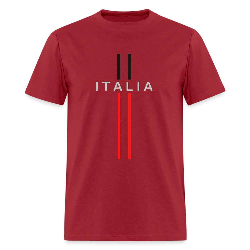 Italia Design Shirt, Italia T-Shirt, Italian Flag shirt, Italian Gift Idea, Italy T-shirt, Great Gift for Dad, Birthday Gift idea, Father Day Gift, Mothers Day Gift, Gift For Him, Gift For Her, Italy Gift Idea - dark red