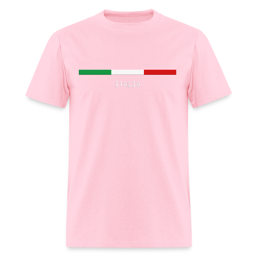 Italia T-Shirt, Italian Flag shirt, Italian Gift Idea, Italy T-shirt, Great Gift for Dad, Birthday Gift idea, Father Day Gift, Mothers Day Gift, Gift For Him, Gift For Her, Italy Gift Idea - pink