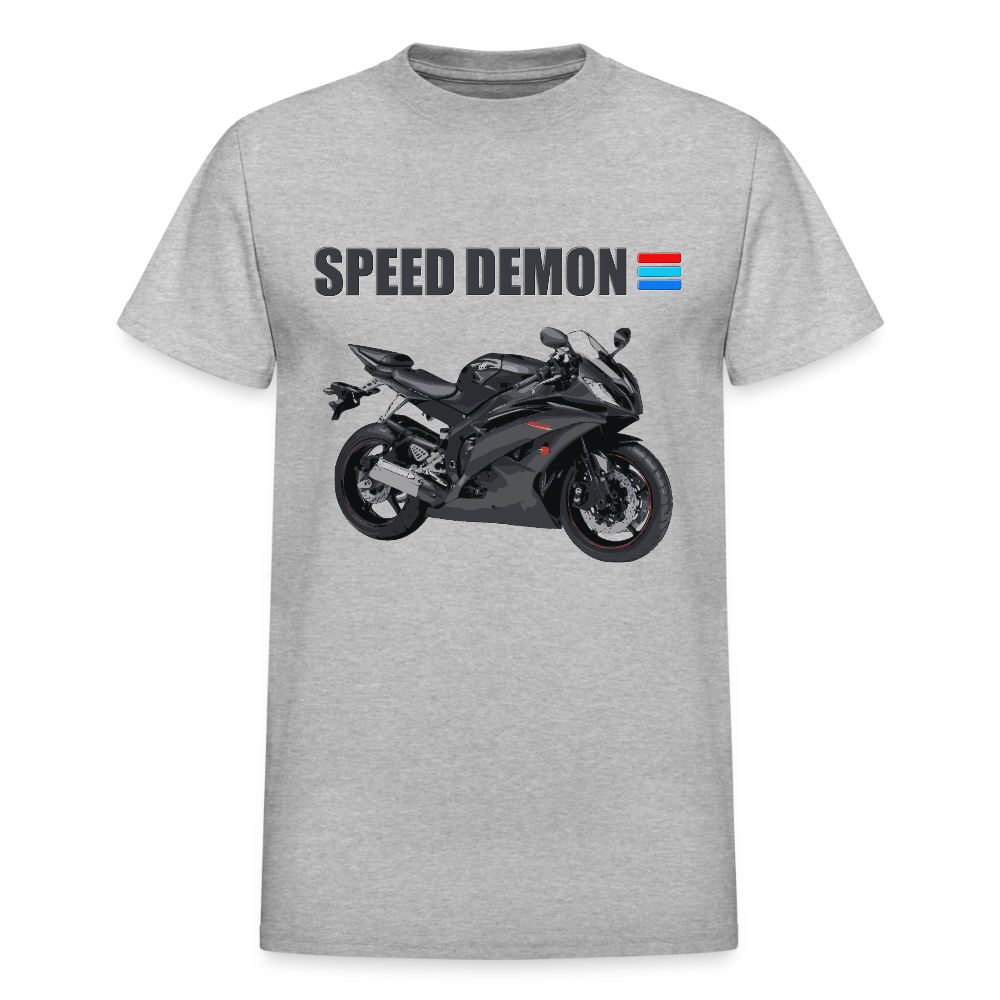 Motorcycle Shirt, Biker Shirt, Motorcycle Gift, Speed Demon Shirt, Motorcycle Tshirt, Motorcycle T Shirt, Racing Shirt, Sports Bike Shirt, - heather gray