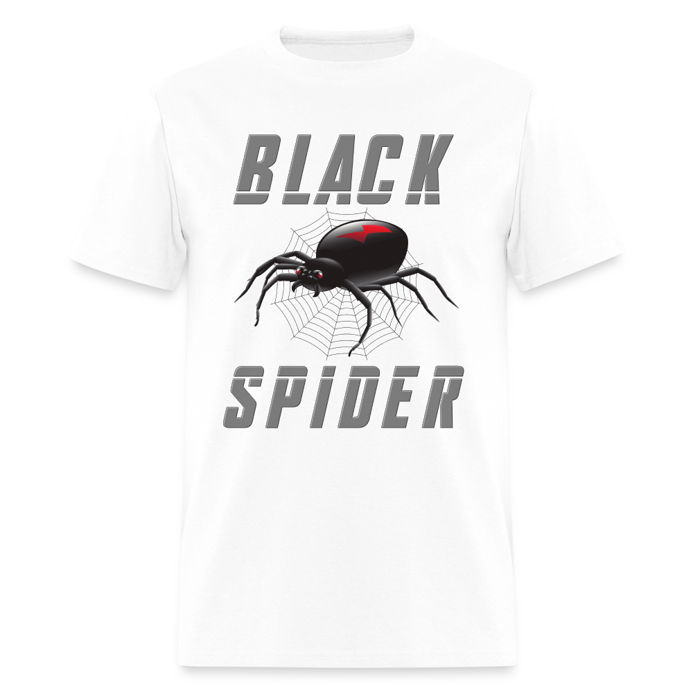 Black Spider Shirt, Black Widow Shirt, Black Widow, Movie Shirt, Birthday Gift Idea, Black Spider, Halloween Gift Idea, Halloween Lover Men's Premium T-Shirt - white