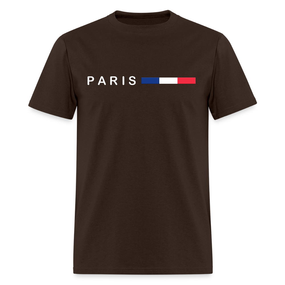 Paris Flag Shirt, Paris Flag T-Shirt, France Flag, Paris t-shirt, Paris souvenir, Paris gift, Paris Unisex t-shirt, Paris Style Shirt, France Shirt, France t-shirt, Eiffel Tower shirt - brown