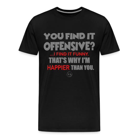 You Find It Offensive Shirt, Offensive Shirt, Adult Humor, Offensive SVG, Offensive T-Shirt, Insult Shirt, Funny Shirt, Fuck You, Funny Sayings, Gift For Him, Gift For Her, Offensive T Shirt, Gift For Dad - black