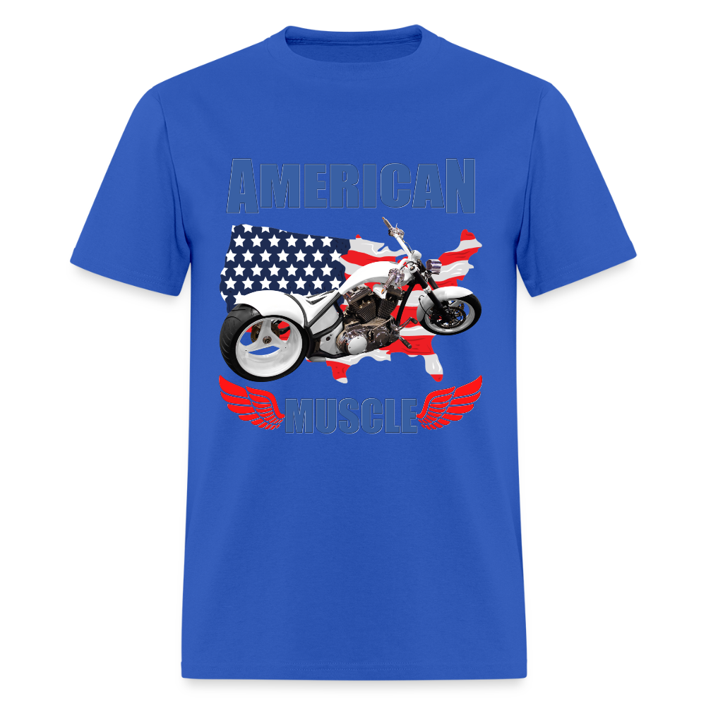 American Muscle Shirt, Motorcycle Shirt, Biker Shirt, Motorcycle Gift, Motorcycle Tshirt, Motorcycle Shirts, Motorcycle T Shirt, Biker Shirts - royal blue