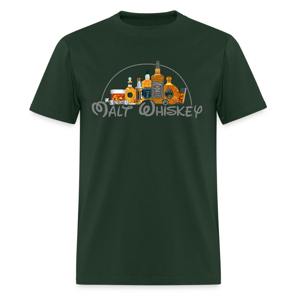 Funny Dad Shirt, Malt Whiskey Shirt, Whiskey Dad Shirt, Disney Alcohol Bar Shirt, Birthday Gift For Him Her, Fathers Day Gifts - forest green