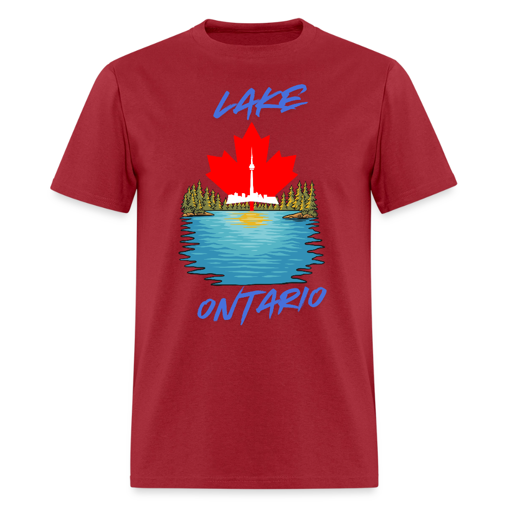 Lake Ontario Shirt, Lake Shirt, Lake Lover Shirt, Canada Lakes Shirt,  Ontario Gift,  CN Tower Shirt, Funny Lake Shirt, Lake Lover, Lake Ontario Gift - true red