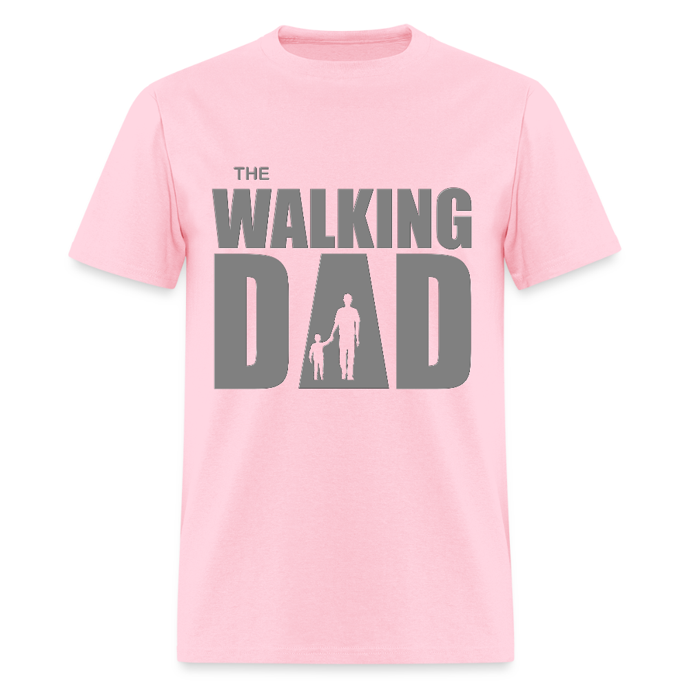 Father's Day Gift For Him The Walking Dad T Shirt New Dad To Be Funny Baby Shower Gift father day Dad Shirt Gift Funny Christmas Baby Gift - pink