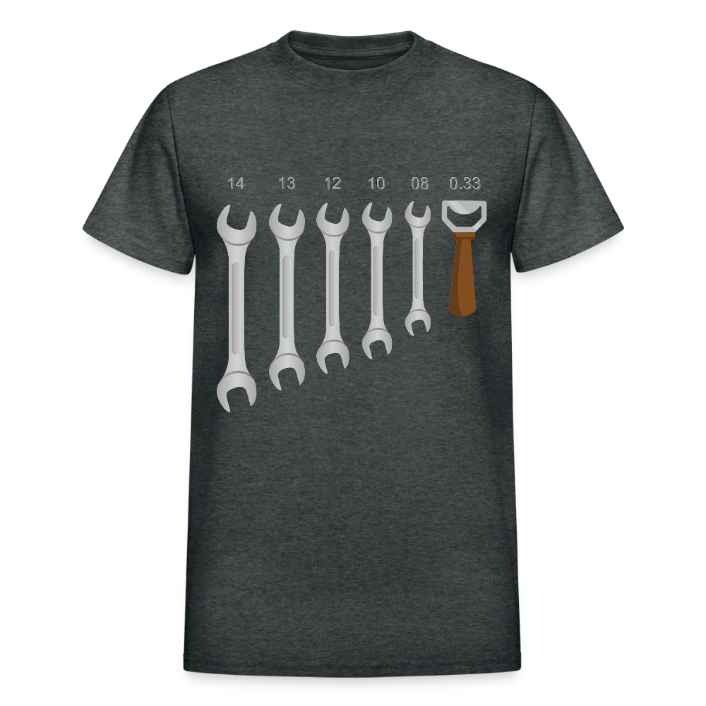 Mechanic Shirt, Wrench Shirt, Handyman Gift, Sarcastic Shirt, Tools Shirt, Dad Gift, Engineer Gift, Car Shirt, Bottle Opener Shirt, Gifts For Him, - deep heather