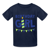 Birthday Girl, Girl, The Girl, Girl Shirt, Birthday Girl Shirt, Birthday Girl svg, The Birthday Girl, Birthday Girl Tee, Happy Birthday Girl, One Happy Birthday Girl, The Birthday Girl Shirts - navy