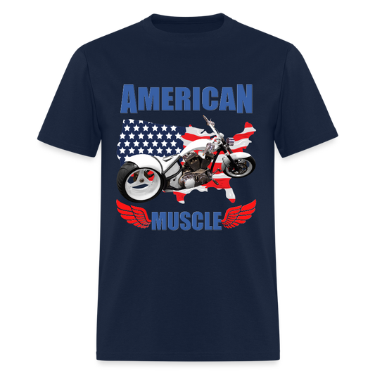 American Muscle Shirt, Motorcycle Shirt, Biker Shirt, Motorcycle Gift, Motorcycle Tshirt, Motorcycle Shirts, Motorcycle T Shirt, Biker Shirts - navy