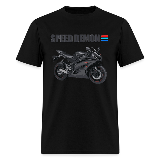 Motorcycle Shirt, Biker Shirt, Motorcycle Gift, Speed Demon Shirt, Motorcycle Tshirt, Motorcycle T Shirt, Racing Shirt, Sports Bike Shirt, - black