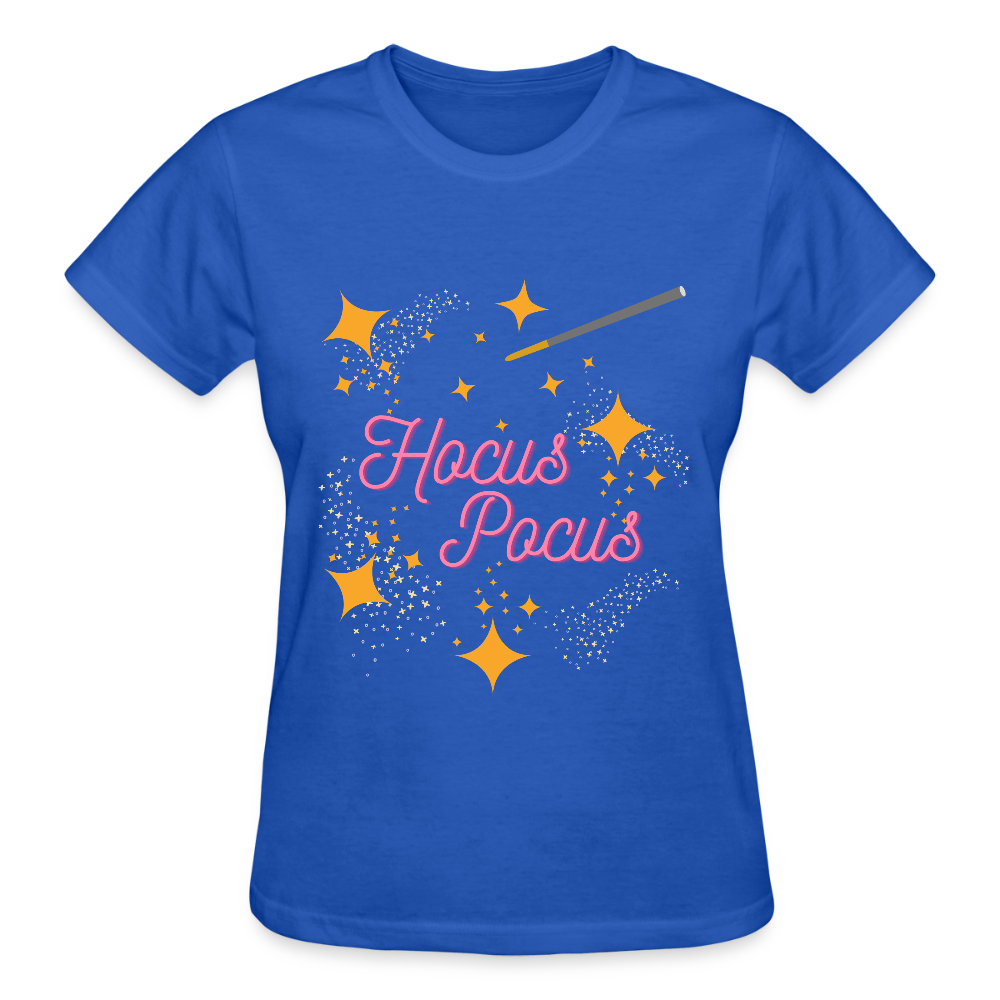 Hocus Pocus, Halloween, Witches, Witch, Sanderson sisters, Movies, Spell, Winifred, Winifred Sanderson, Fall, Funny, i put a spell on you, Mary Sanderson, movie, October, Women's V-Neck T-Shirt. - royal blue