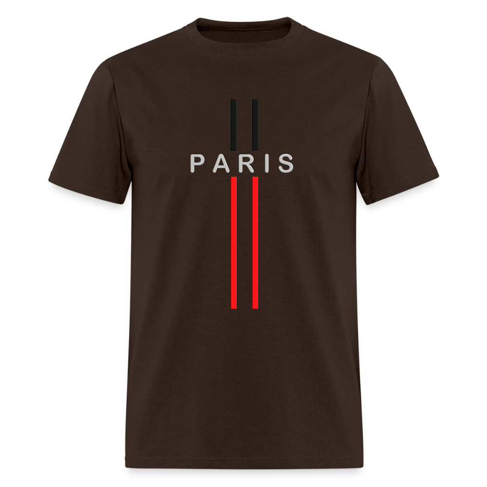 Paris T-shirt, Paris Flag Shirt, Paris Flag T-Shirt, France Flag, Paris souvenir, Paris gift, Paris Unisex t-shirt, Paris Style Shirt, France Shirt, France t-shirt, Eiffel Tower shirt - brown