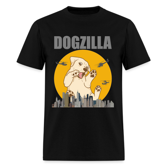 Dogzilla Shirt, Dog Lover Shirt, Funny Dog Lover Shirt, Dog Shirt, Helicopter, Big Apple City, Dog Dad Shirt, Dog Mom Shirt - black