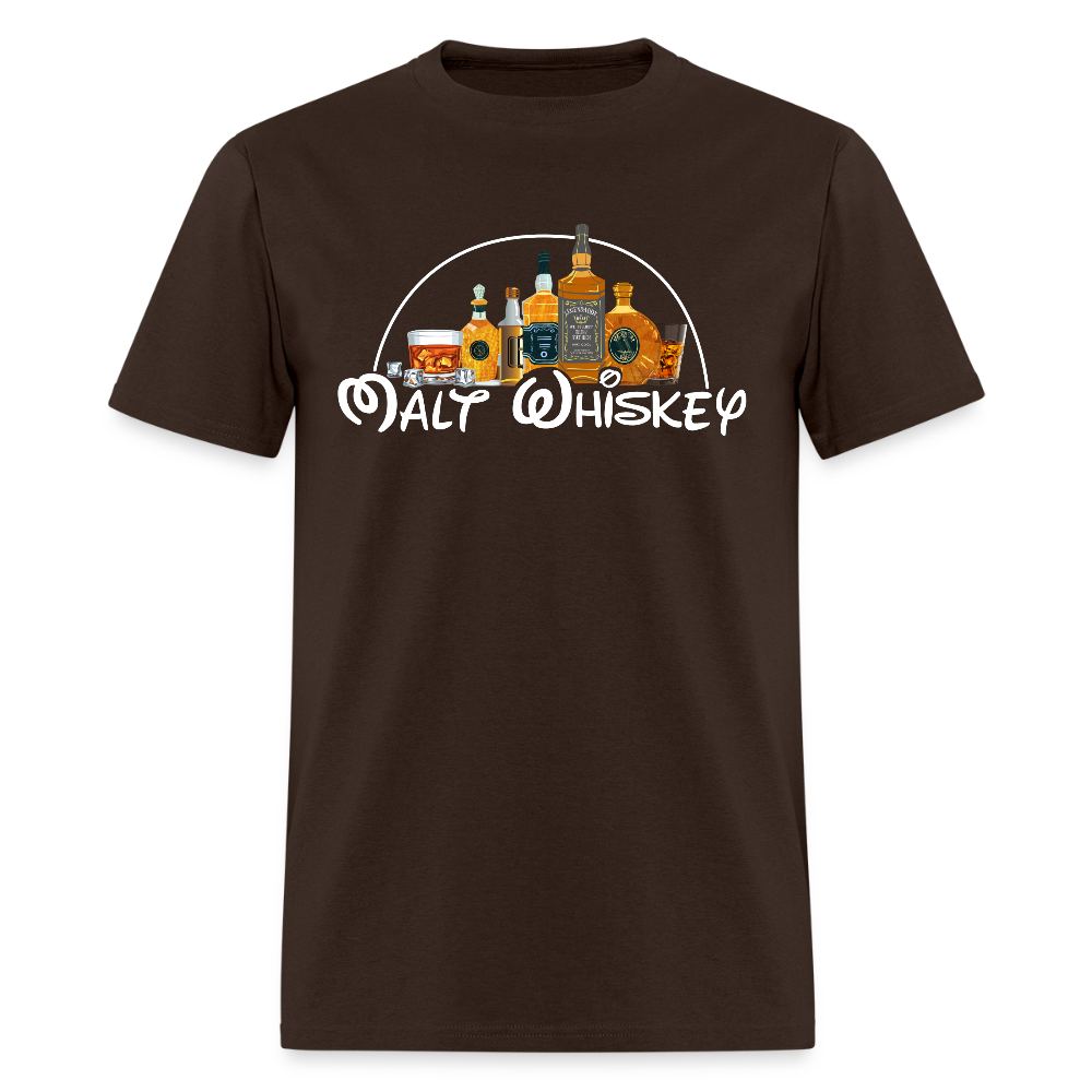 Malt Whiskey Shirt, Funny Dad Shirt, Whiskey Dad Shirt, Disney Alcohol Shirt, Disney Shirt, Birthday Gift For Him Her, Fathers Day Gifts - brown