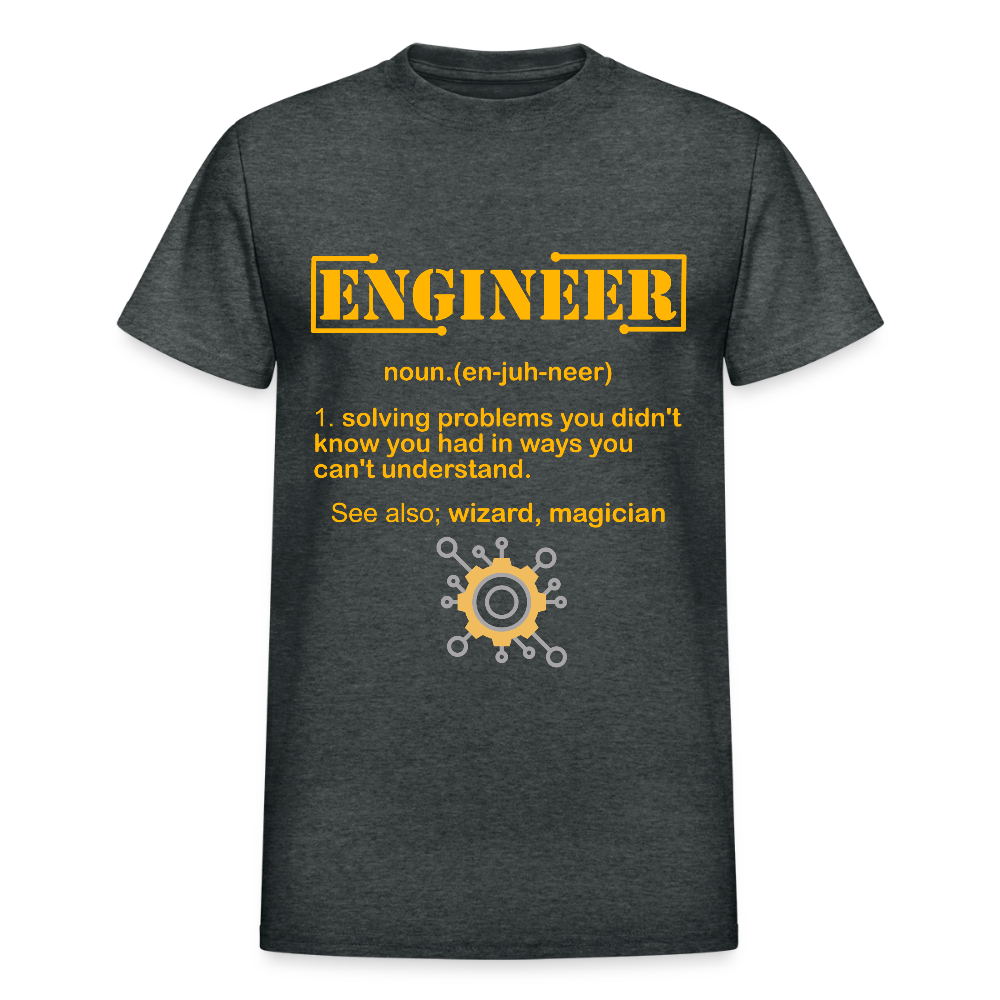 Engineer Definition Shirt, Dictionary Shirt, Funny Cool Shirt, Student Engineering Shirt, Engineer Lover Shirt, Mechanic Gift Idea, Birthday Gift - deep heather