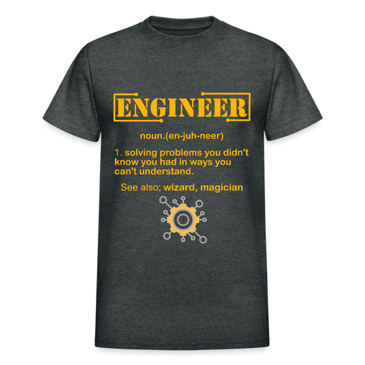Engineer Definition Shirt, Dictionary Shirt, Funny Cool Shirt, Student Engineering Shirt, Engineer Lover Shirt, Mechanic Gift Idea, Birthday Gift - deep heather