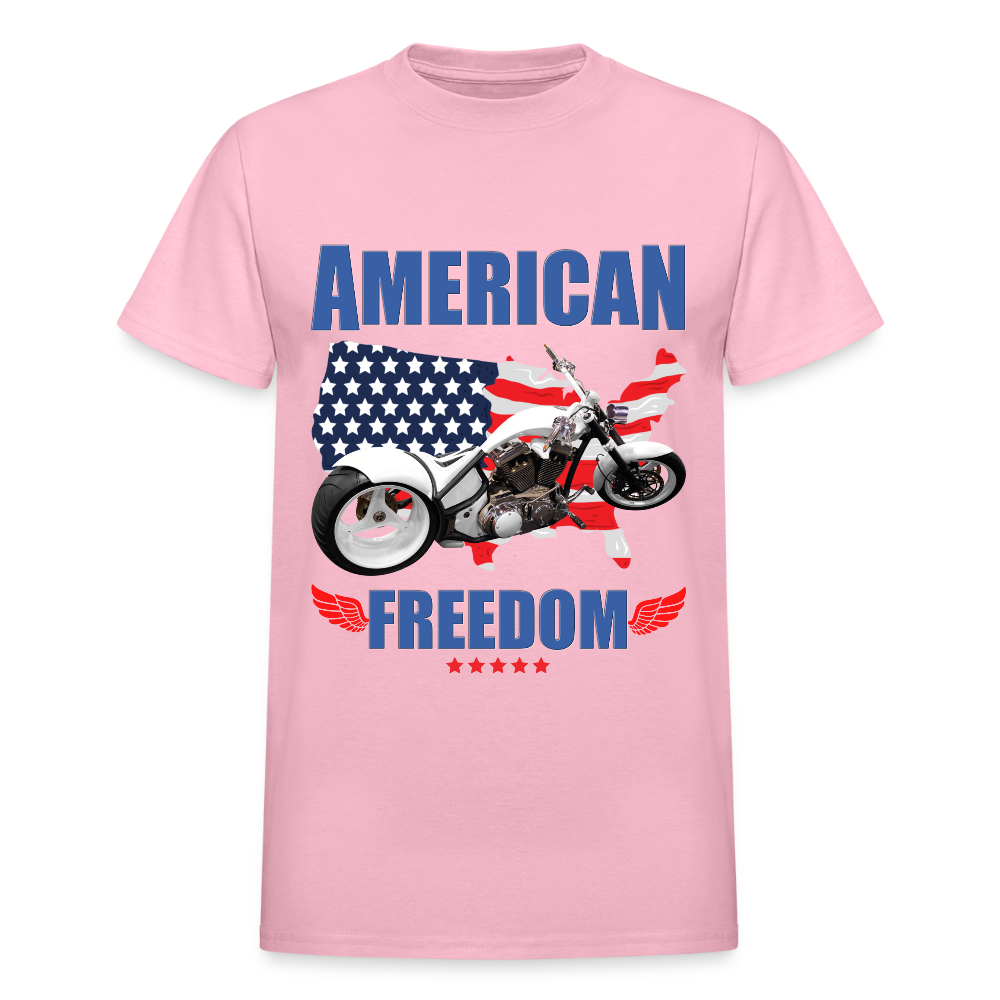 American Freedom Shirt, Motorcycle Shirt, Biker Shirt, Motorcycle Gift, Motorcycle Tshirt, Motorcycle Shirts, Motorcycle T Shirt, Biker Shirt - light pink