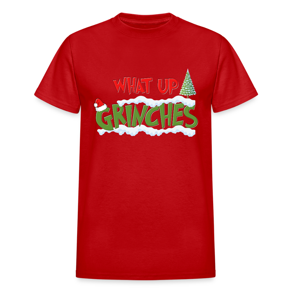 Christmas Gifts, What Up Grinches Shirt, Holiday Party, Funny Christmas Shirt, Family Christmas Shirts, Funny Holiday - red