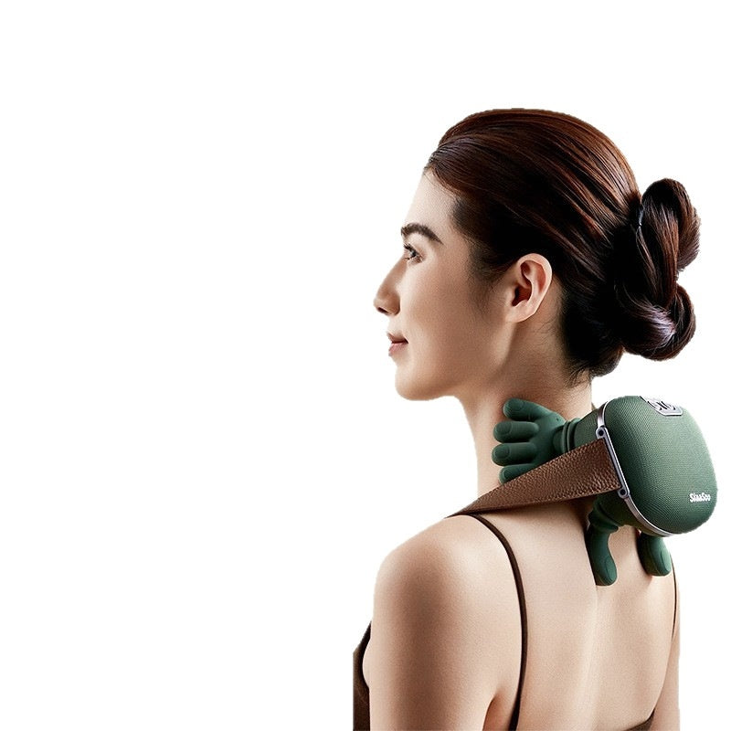 Electric Neck and Shoulder Massager - Wireless Kneading Shawl for Pain Relief